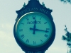 The clock at Spyglass Hill up close and personal